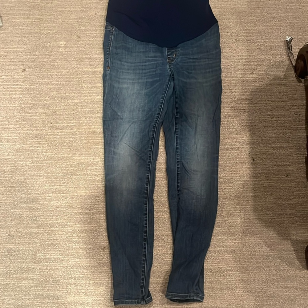 Madewell maternity skinny jeans